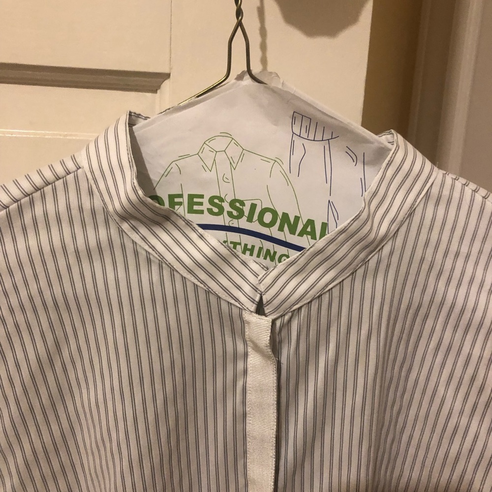 Women’s Collarless Button Down - image 2